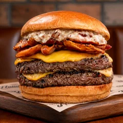 Duplo Cheddar Bacon