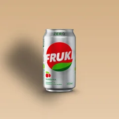 Fruki Guaraná zero lata