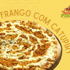 Pizza grande frango com Requeijão cremoso