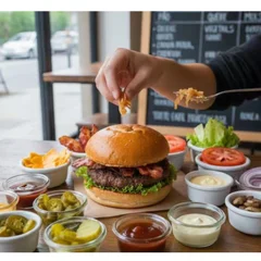 Combo Personalizável (Burger + Batata + Bebida + Sobremesa)