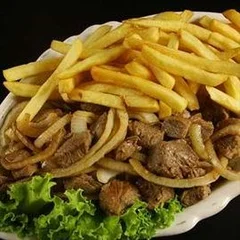 Filé de Boi com Fritas