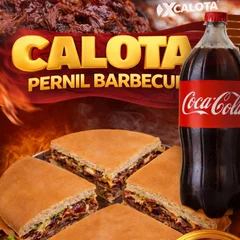 Calota Pernil Barbecue + COCA 1L
