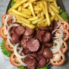 Calabresa Com Fritas  Tamanho P ( APX ) 350 a 400g 