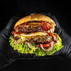 Burger Double Costelão Com 2 burgers de Costela E Queijo Em Dobro