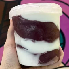 Pote de Açaí Tradicional com Creme Ninho 500ml