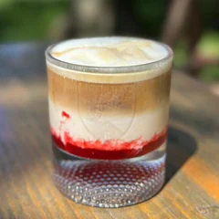 Iced Latte Morango