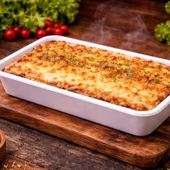 Lasanha de Carne com Abóbora