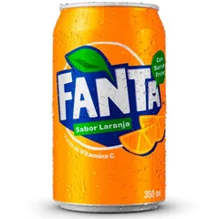 Fanta laranja lata 350ml