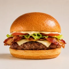 B. Bacon (Pão Carne, Queijo e Bacon)