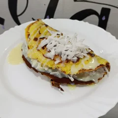 Crepioca Coco c/ Leite Condensado 