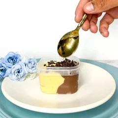 Brigadeiro de Colher de Maracujá com Brigadeiro