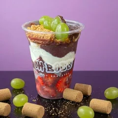 Açai com Morango, Uva, Paçoca 