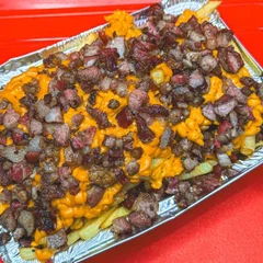 Batata Média com Cheddar e Bacon