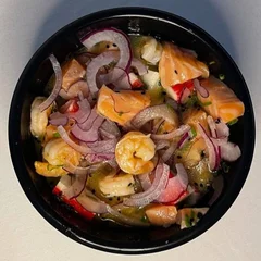 Ceviche Misto ( porção individual )