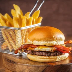 X-Bacon Egg + Batata Frita