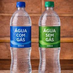 Água Mineral com ou sem Gás 500ml