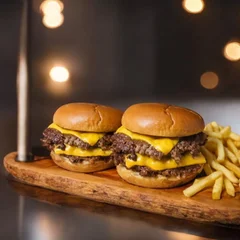 Leve 2x Double Smash + Porção de fritas Grátis!