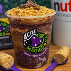  AÇAÍTELLA MÁGICO - ( AÇAÍ, PAÇOCA, NUTELLA E LEITE CONDENSADO)