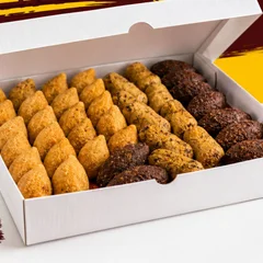 Salgados fritos o cento