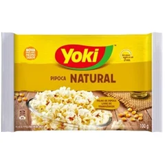 Pipoca para Micro-ondas Natural Yoki 100g