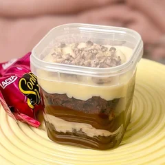 Bolo no Pote Sonho de Valsa c/Chocolate - 220ml