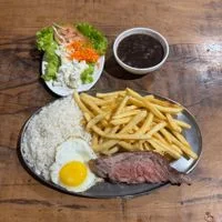 A la minuta de vazio (churrasco)
