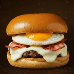 X Egg Bacon Burger