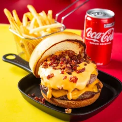 Golden Duplo  + Batata Frita + Coca-Cola220ml