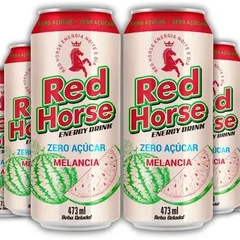 RED HORSE  MELANCIA  ZERO ACUCAR LATA 473ML 
