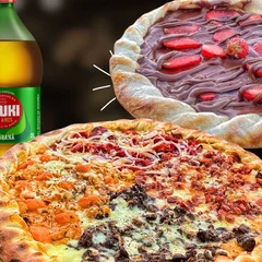 Combo Família (Salgada 45cm + Doce 35cm + Refri Grátis)