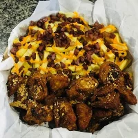 Frango a Passarinho C/Fritas Especial