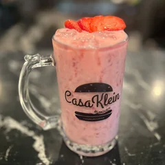 Caipirinha cremosa de morango 