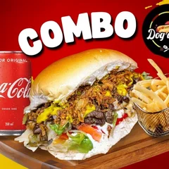 Hot Dog Alcatra na Mostarda + Batata 130g + Coca-Cola 350ml