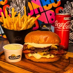Duplo Smash Bacon + Fritas + Coca 