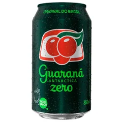 Guaraná Antártica Zero LT 350ml
