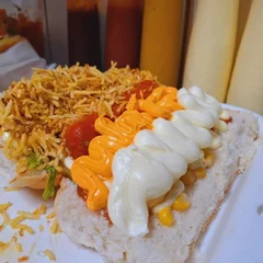 Hot Dog Frango cremoso com Cheddar