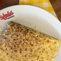 Escolha o sabor do seu crepe