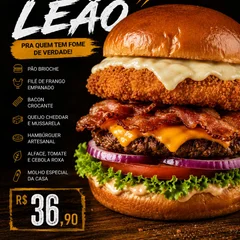 Brabo fome de leão