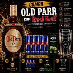 OLDD PARR + 5 RED BULL + 5 GELO SABORES