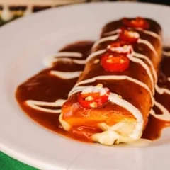 Enchilada de Filé Mignon Cremoso