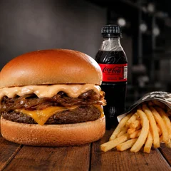 Combo Burguer Melt cheddar
