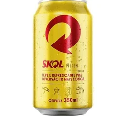 Cerveja Skol Pilsen 350ml Lata