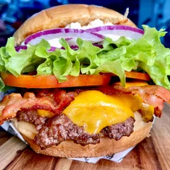 BURGUER SALADA BACON