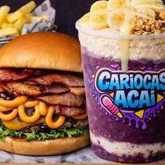 Combo Pão de Açucar + Batata + Açaí de 300ml com 3 complementos gratís!