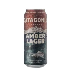 Cerveja Patagonia Amber Lager Lata 473ml