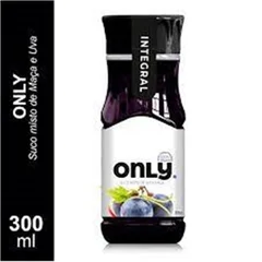 Suco de Uva e Maçã Tinto Integral Only 300ml