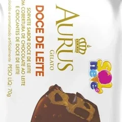 Picolé Doce de Leite Aurus