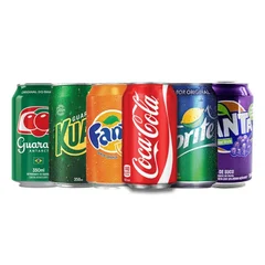 REFRIGERANTES LATA 350ML