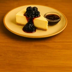 Cheesecake de Blueberry (Fatia)