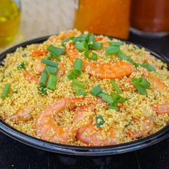 Farofa de Camarão